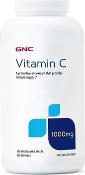 Фото GNC Vitamin C 1000 мг 500 таблеток