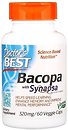 Фото Doctor's Best Bacopa with Synapsa 60 капсул