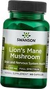 Фото Swanson Lion's Mane Mushroom 60 капсул