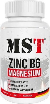 Фото MST Nutrition Zinc Magnesium B6 60 капсул