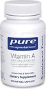 Фото Pure Encapsulations Vitamin A 10000 IU 120 капсул
