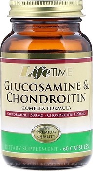 Фото Lifetime Glucosamine & Chondroitin 60 капсул