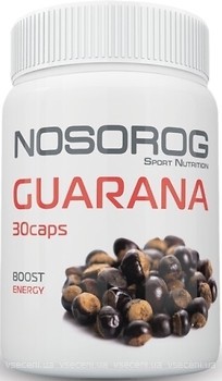 Фото Nosorog Nutrition Guarana 30 капсул