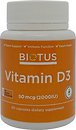 Фото Biotus Vitamin D3 2000 ME 60 капсул (BIO530074)