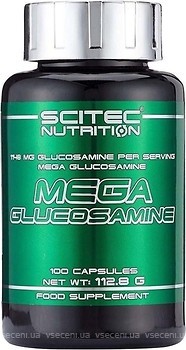 Фото Scitec Nutrition Mega Glucosamine 100 капсул