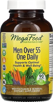 Фото MegaFood Men Over 55 One Daily 90 таблеток