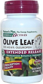 Фото Nature's Plus Olive Leaf 30 таблеток