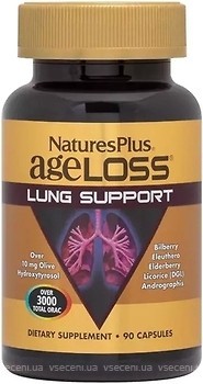 Фото Nature's Plus Age Loss Lung Support 90 капсул (NTP8005)