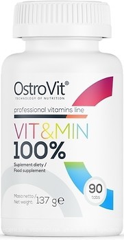Фото OstroVit Vita+Min 100% 90 таблеток