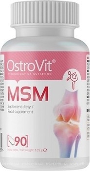 Фото OstroVit MSM 90 таблеток