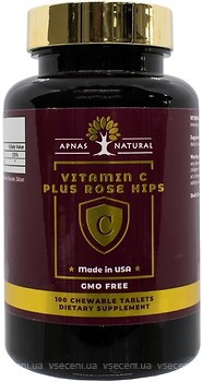 Фото UA-Pharm Vitamin C Plus Rose Hips 100 таблеток
