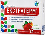Фото Фітофарм Екстратерм зі смаком полуниці 24 льодяників