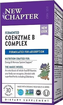 Фото New Chapter Coenzyme B Complex 30 таблеток