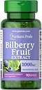 Фото Puritan's Pride Bilberry Fruit Extract 1000 мг 90 капсул