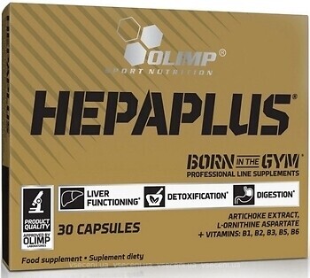 Фото Olimp Nutrition Hepaplus 30 капсул