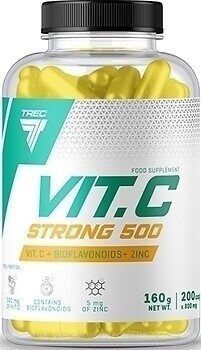 Фото Trec Nutrition Vit.C Strong 500 + Zinc 200 капсул