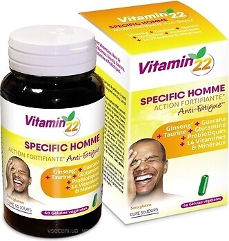 Фото Vitamin'22 Specifique Homme 60 капсул