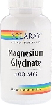 Фото Solaray Magnesium Glycinate 400 мг 240 капсул