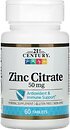 Фото 21st Century Zinc Citrate 50 мг 60 таблеток
