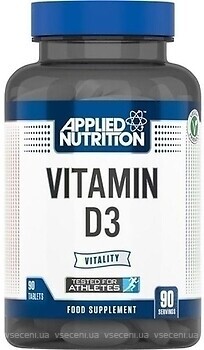 Фото Applied Nutrition Vitamin D3 90 таблеток (CN6449)