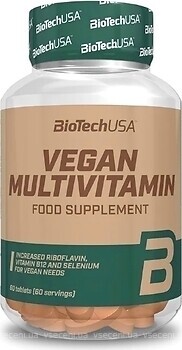 Фото BioTech Vegan Multivitamin 60 таблеток