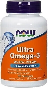 Фото Now Foods Ultra Omega-3 90 капсул