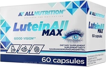 Фото All Nutrition Luteinall Max 60 капсул