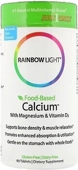 Фото Rainbow Light Calcium with Magnesium & Vitamin D3 90 таблеток