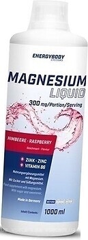 Фото Energy Body Magnesium Liquid зі смаком малини 1000 мл