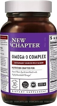 Фото New Chapter Omega 3 Complex 30 капсул