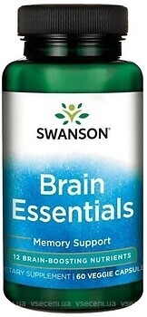 Фото Swanson Brain Essentials 60 капсул