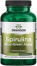 Фото Swanson Spirulina Blue-Green Alhae 500 мг 90 капсул