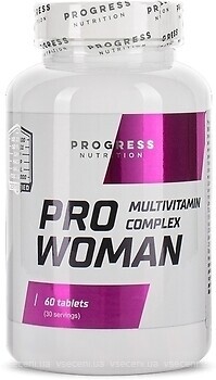 Фото Progress Nutrition Pro Woman 60 таблеток