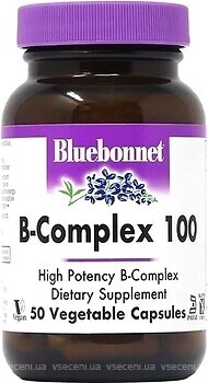 Фото Bluebonnet Nutrition B-Complex 100 50 капсул