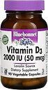 Фото Bluebonnet Nutrition Vitamin D3 2000 IU 90 капсул