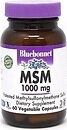 Фото Bluebonnet Nutrition MSM 1000 мг 60 капсул