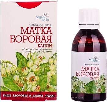 Фото Фітобіотехнологіі Organic Herbs Матка Борова 50 мл