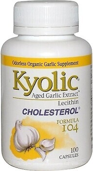 Фото Kyolic Aged Garlic Extract With Lecithin 100 капсул