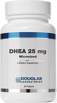 Фото Douglas Laboratories DHEA 25 мг 60 таблеток