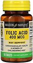 Фото Mason Natural Folic Acid 400 мкг 100 таблеток