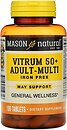 Фото Mason Natural Vitrum 50+ Adult-Multi Iron Free 100 таблеток
