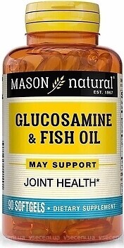 Фото Mason Natural Glucosamine & Fish Oil 90 капсул