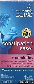 Фото Mommy's Bliss Constipation Ease 120 мл