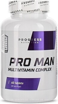 Фото Progress Nutrition Pro Man 60 таблеток