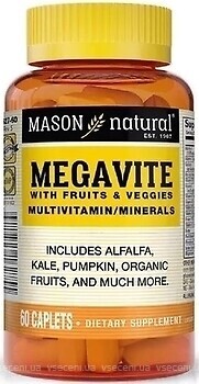 Фото Mason Natural Megavite 60 таблеток