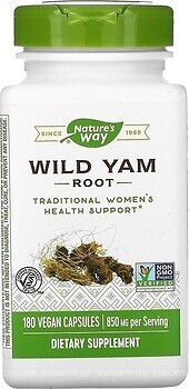 Фото Nature's Way Wild Yam Root 425 мг 180 капсул (NWY15350)