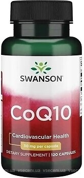 Фото Swanson CoQ10 30 мг 120 капсул