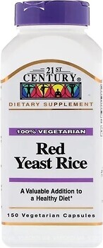 Фото 21st Century Red Yeast Rice 150 капсул