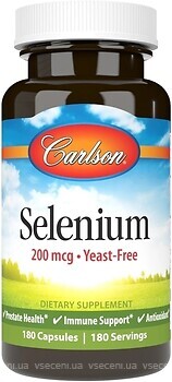 Фото Carlson Labs Selenium 180 капсул