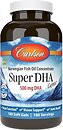 Фото Carlson Labs Norwegian Fish Oil Concentrate Super DHA 180 капсул